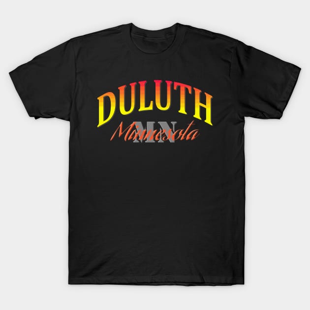 City Pride: Duluth, Minnesota T-Shirt by Naves